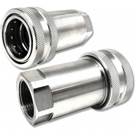 SZYBKOZŁĄCZE HYDRAULICZNE EURO GNIAZDO KRÓTKIE GWINT WEWNĘTRZNY 3/4 "